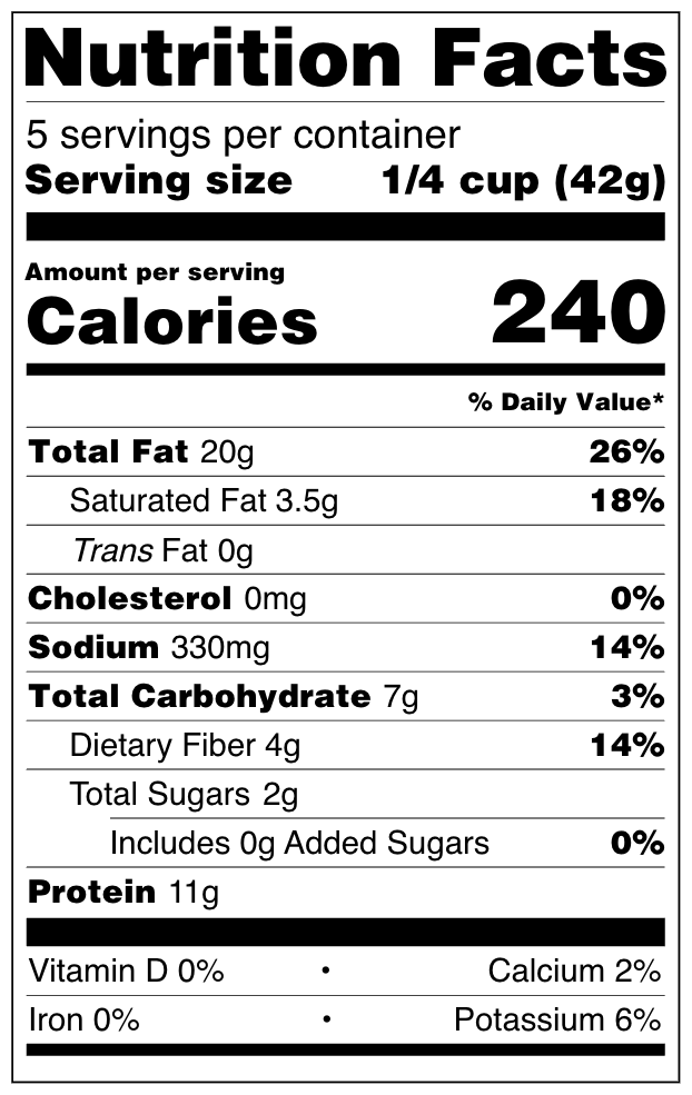 BBQ Peanuts - Box (6ct)